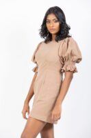 Bella Puff Sleeve Mini Dress