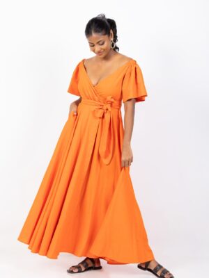 Ariana Off Shoulder Maxi Dress