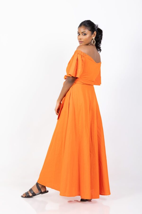 Ariana Off Shoulder Maxi Dress
