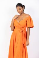 Ariana Off Shoulder Maxi Dress
