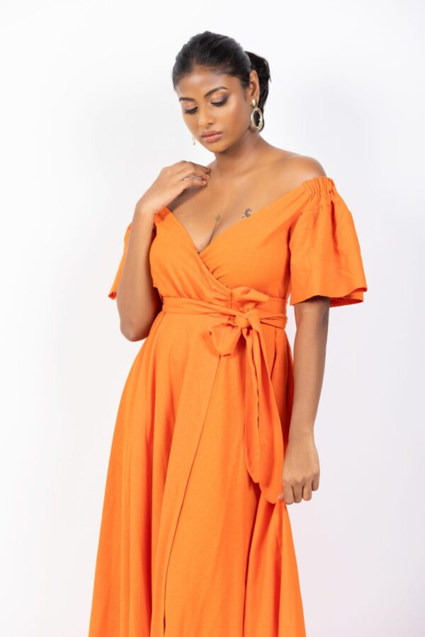 Ariana Off Shoulder Maxi Dress