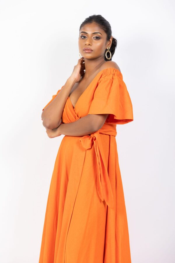 Ariana Off Shoulder Maxi Dress