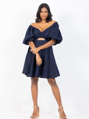 Maya Cut Out Detail Mini Dress