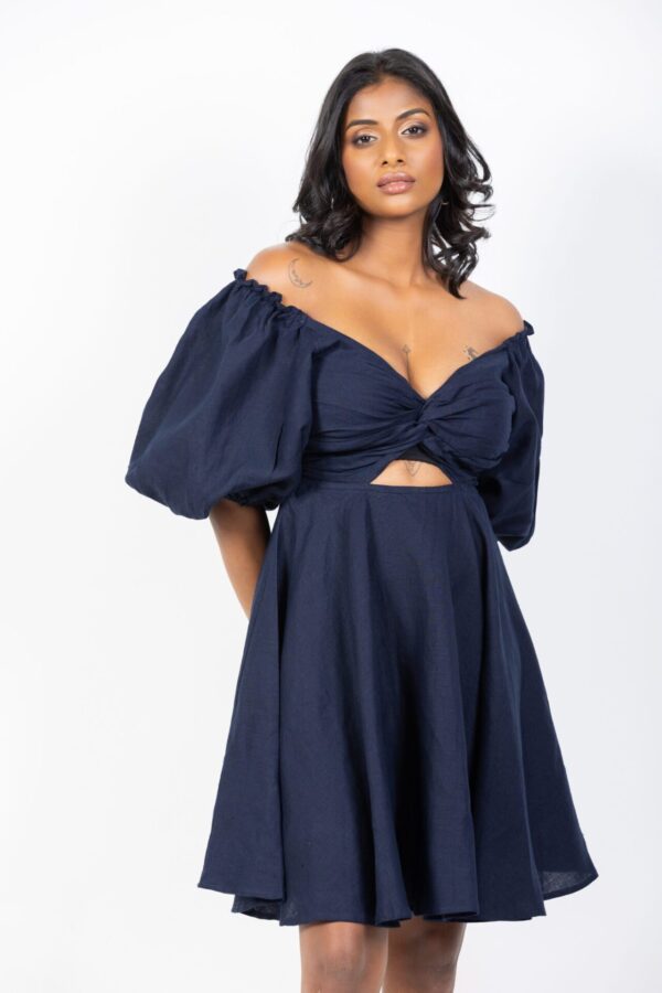 Maya Cut Out Detail Mini Dress