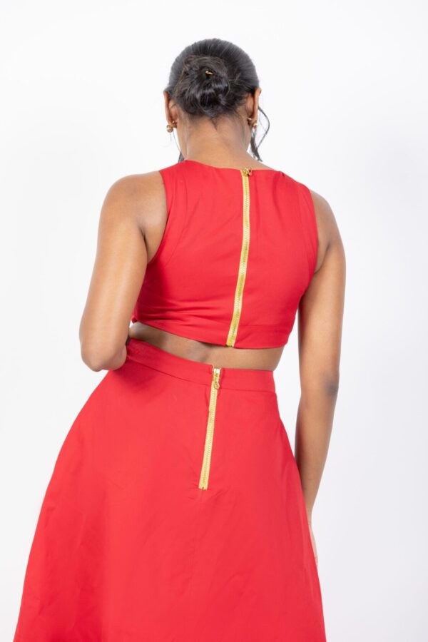 Daisy Cut Out Detail Midi Dress