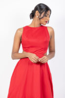 Daisy Cut Out Detail Midi Dress