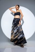 Leona Batik Wrap Maxi Skirt