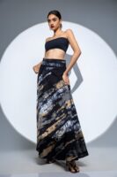 Leona Batik Wrap Maxi Skirt