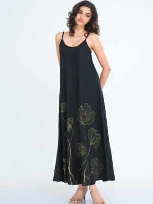 Leilani Hand Paint Maxi Dress
