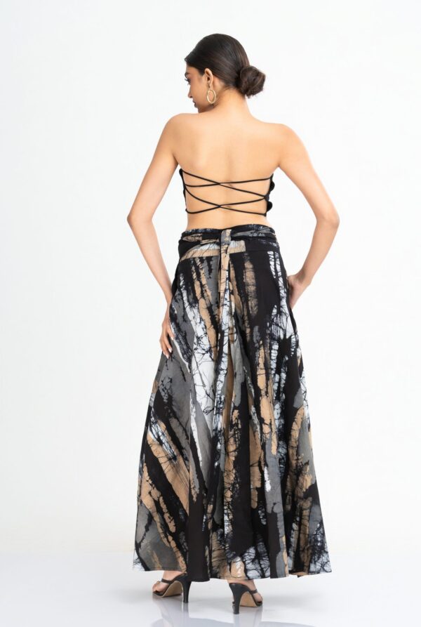 Leona Batik Wrap Maxi Skirt