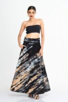 Leona Batik Wrap Maxi Skirt
