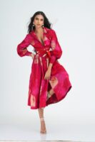 Callie Pink Tone Shirt Dress