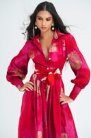 Callie Pink Tone Shirt Dress