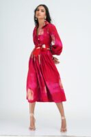 Callie Pink Tone Shirt Dress