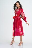 Callie Pink Tone Shirt Dress