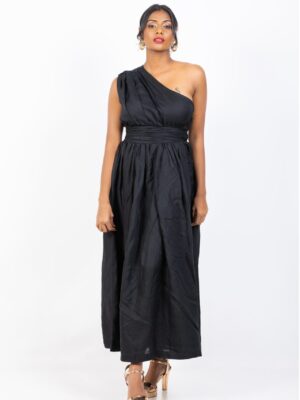 Gia One Shoulder Maxi Dress